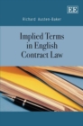 Implied Terms in English Contract Law - Book