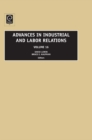 Advances in Industrial and Labor Relations - Book