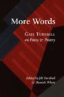 More Words: Gael Turnbull on Poets and Poetry - Book