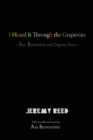 I Heard it Through the Grapevine : ASA Benveniste and Trigram Press - Book