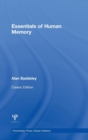 Essentials of Human Memory (Classic Edition) - Book