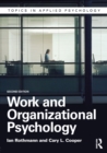 Work and Organizational Psychology - Book