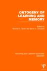 Ontogeny of Learning and Memory (PLE: Memory) - Book