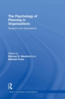 The Psychology of Planning in Organizations : Research and Applications - Book