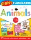 Animals : Giant Flashcards - Book