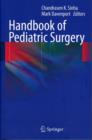 Handbook of Pediatric Surgery - Book