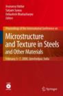 Microstructure and Texture in Steels : and Other Materials - Book