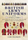 British Army Uniforms of the American Revolution 1751-1783 - Book