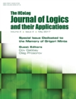 Ifcolog Journal of Logics and Their Applications. Special Issue Dedicated to the Memory of Grigory Mints. Volume 4, Number 4 - Book