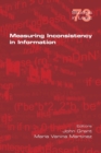 Measuring Inconsistency in Information - Book
