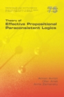 Theory of Effective Propositional Paraconsistent Logics - Book