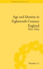 Age and Identity in Eighteenth-Century England - Book