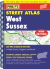 Philip's Street Atlas West Sussex - Book