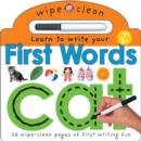 First Words : Wipe Clean Learning - Book