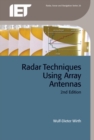 Radar Techniques Using Array Antennas - Book