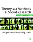 Theory and Methods in Social Research - Book