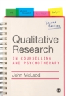 Qualitative Research in Counselling and Psychotherapy - Book