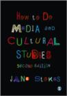 How to Do Media and Cultural Studies - Book