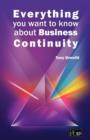 Everything You Want to Know About Business Continuity - Book