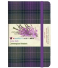 Waverley S.T. (M): Heather Pocket Genuine Tartan Cloth Commonplace Notebook - Book
