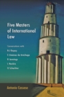 Five Masters of International Law : Conversations with R-J Dupuy, E Jimenez de Arechaga, R Jennings, L Henkin and O Schachter - Book