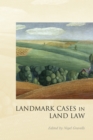 Landmark Cases in Land Law - Book