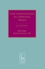Case Management in Criminal Trials - Book