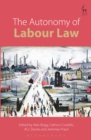 The Autonomy of Labour Law - Book
