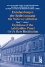 Decisions of the Arbitration Panel for In Rem Restitution, Volume 7 - Book