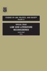Law and Literature Reconsidered : Special Issue - eBook