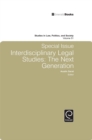 Studies in Law, Politics and Society : Special Issue: Interdisciplinary Legal Studies - The Next Generation - Book