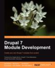 Drupal 7 Module Development - Book