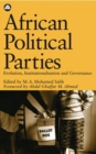 African Political Parties : Evolution, Institutionalisation and Governance - eBook