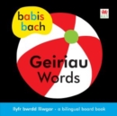 Babis Bach: Geiriau/Words - Book
