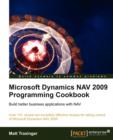Microsoft Dynamics NAV 2009 Programming Cookbook - Book