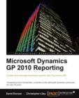 Microsoft Dynamics GP 2010 Reporting - Book