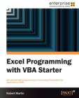 Excel Programming with VBA Starter - Book
