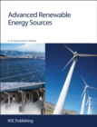 Advanced Renewable Energy Sources - Book