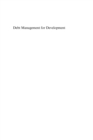 Debt Management for Development : Protection of the Poor and the Millennium Development Goals - eBook