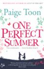 One Perfect Summer - Book