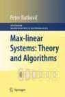 Max-linear Systems: Theory and Algorithms - eBook