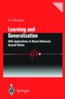 Learning and Generalisation : With Applications to Neural Networks - Book