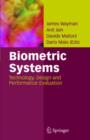 Biometric Systems : Technology, Design and Performance Evaluation - Book