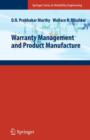 Warranty Management and Product Manufacture - Book