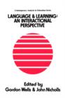 Language And Learning : An Interactional Perspective - Book
