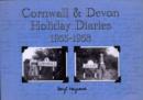 Cornwall and Devon Holiday Diaries 1955 to 1958 - Book