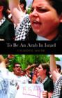 To be an Arab In Israel - Book