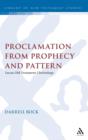 Proclamation from Prophecy and Pattern : Lucan Old Testament Christology - Book