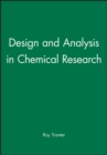 Design and Analysis in Chemical Research - Book