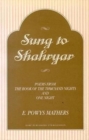 Arabian Nights : Sung to Shahryar: Poems from the Book of the Thousand Nights and One Night - Book